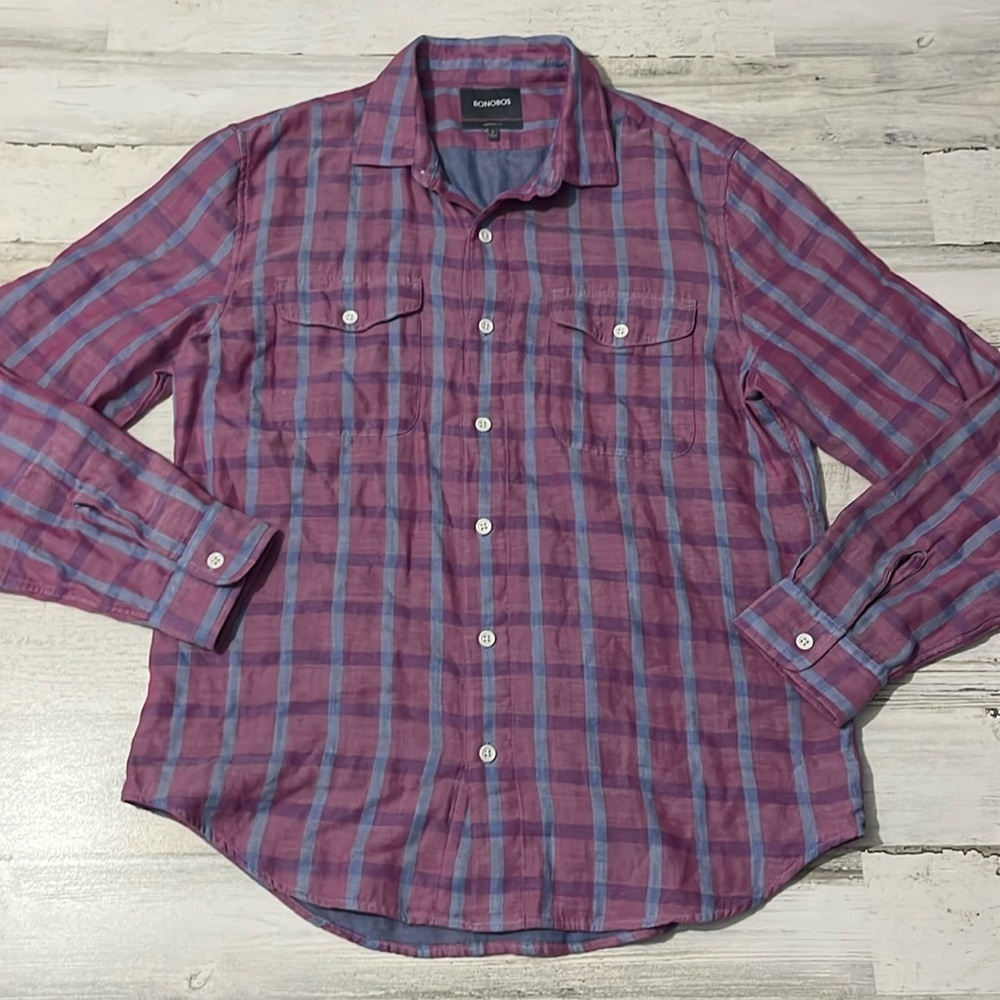 Bonobos Standard Fit Button Down Size Large - image 1